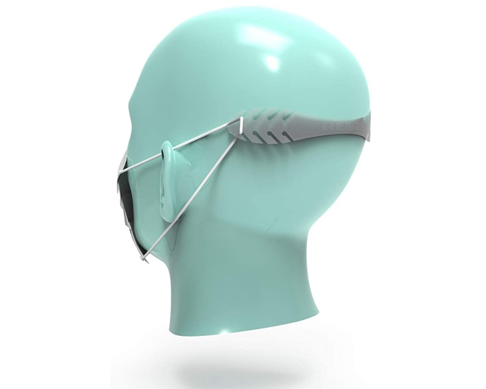 NEUTRAL Maskenhalter 479800130 transparent, PE 3 Stück