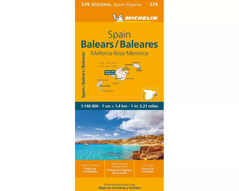 Michelin Balearen (Mallorca, Ibiza, Menorca)