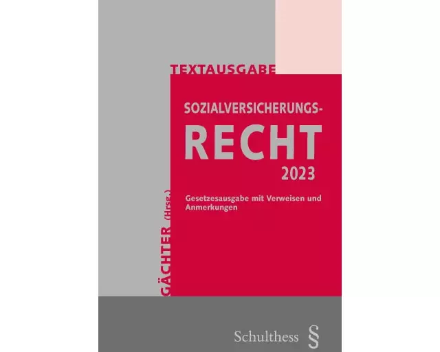 Sozialversicherungsrecht 2023