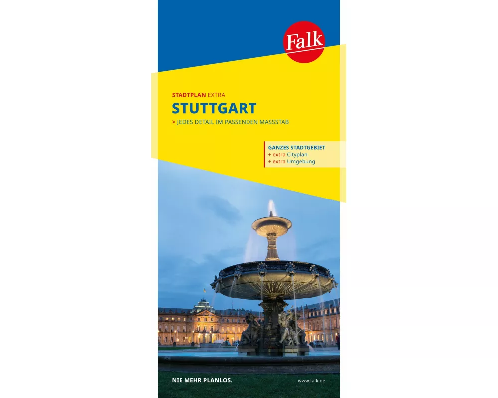 Falk Stadtplan Extra Stuttgart 1:20.000