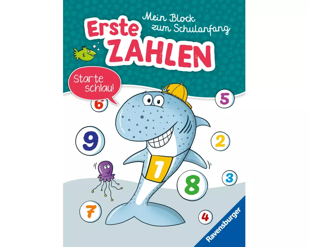Mein Block zum Schulanfang: Erste Zahlen