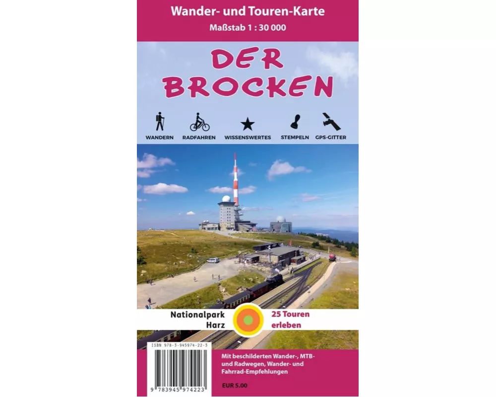 Der Brocken 1 : 30 000