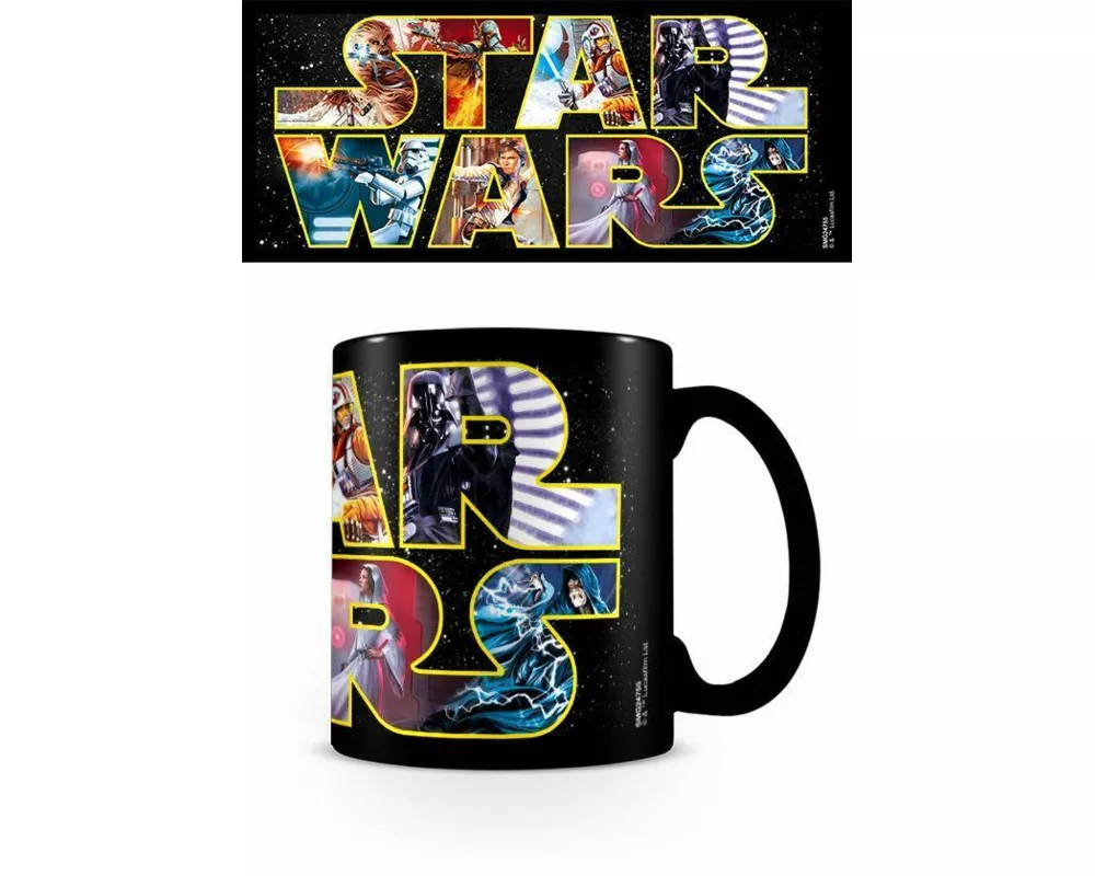 Star Wars (Logo Characters) Heat Change Mug