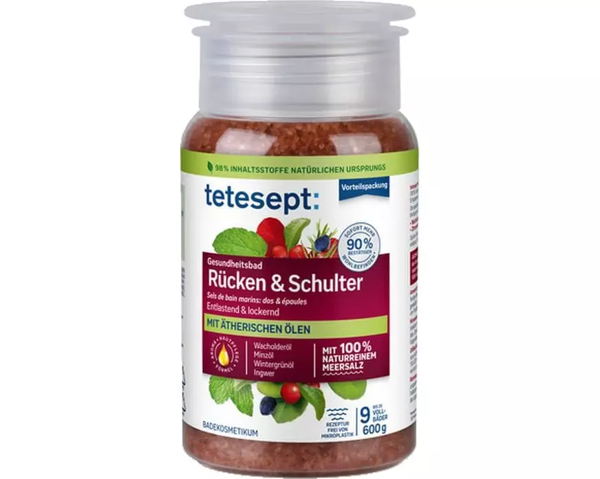 tetesept Meeressalz Rücken und Schulter 600 g