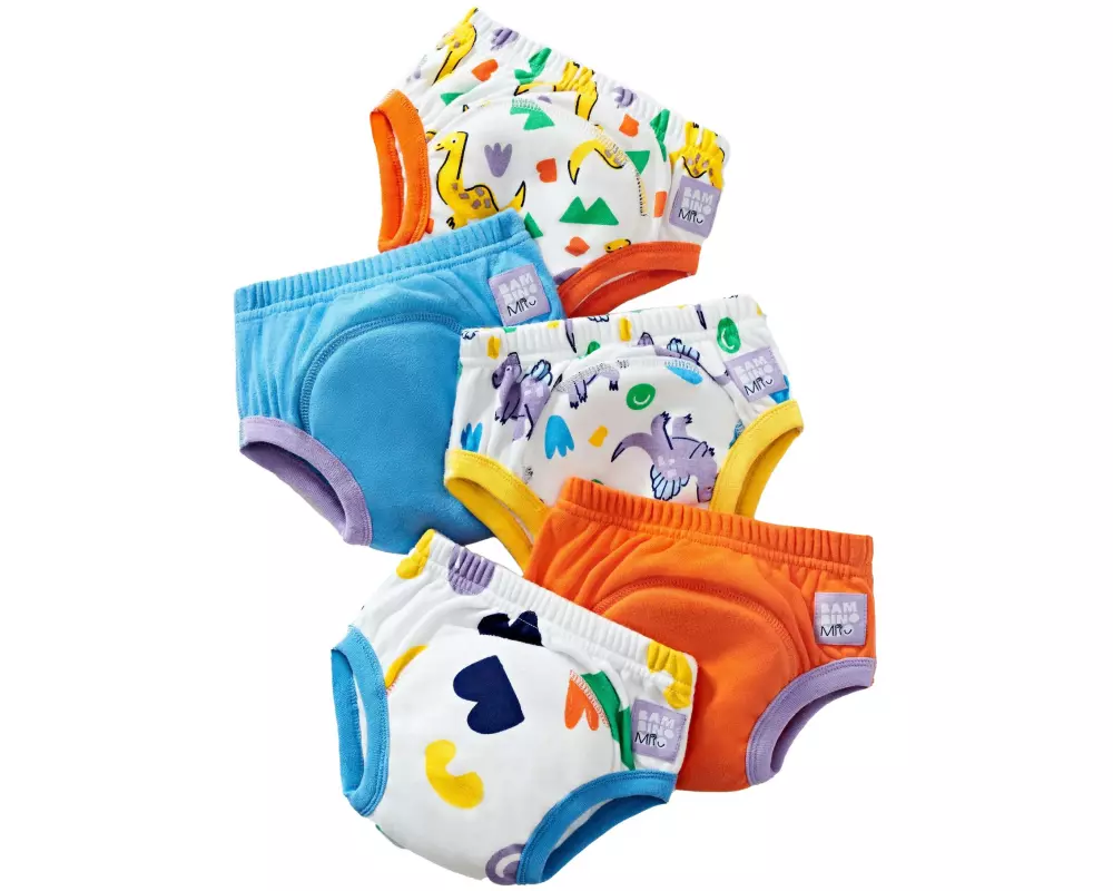 Bambino Mio Trainings-Unterhosen 5er Set Mutige Dinos Grösse 3-4