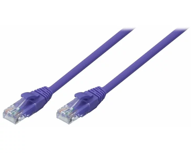 LINDY Cat.6 U/UTP Cable purple 5m