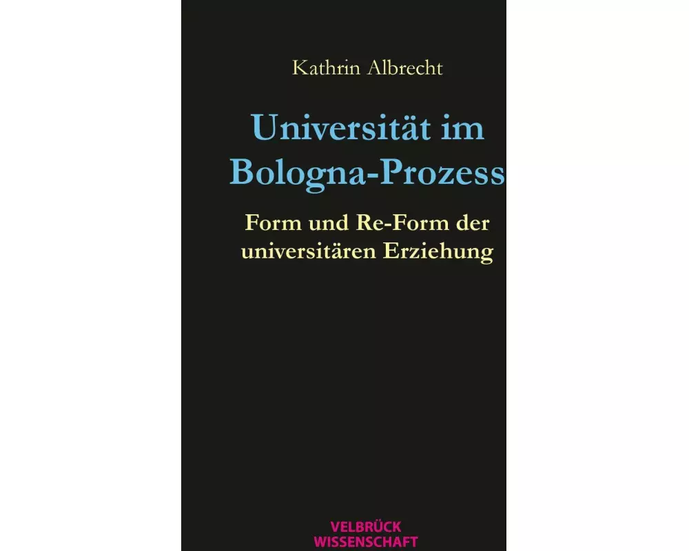 Universität im Bologna-Prozess