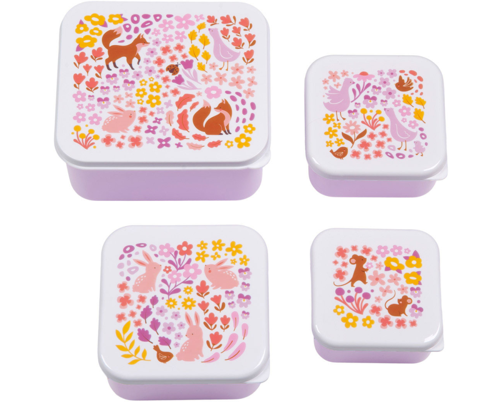 ALLC Lunch & Snackbox Set SBSEFG83 Flower Garden