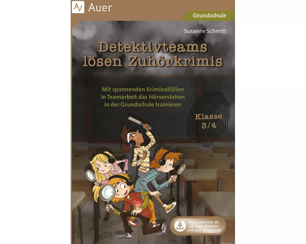 Detektivteams lösen Zuhörkrimis - Klasse 3/4
