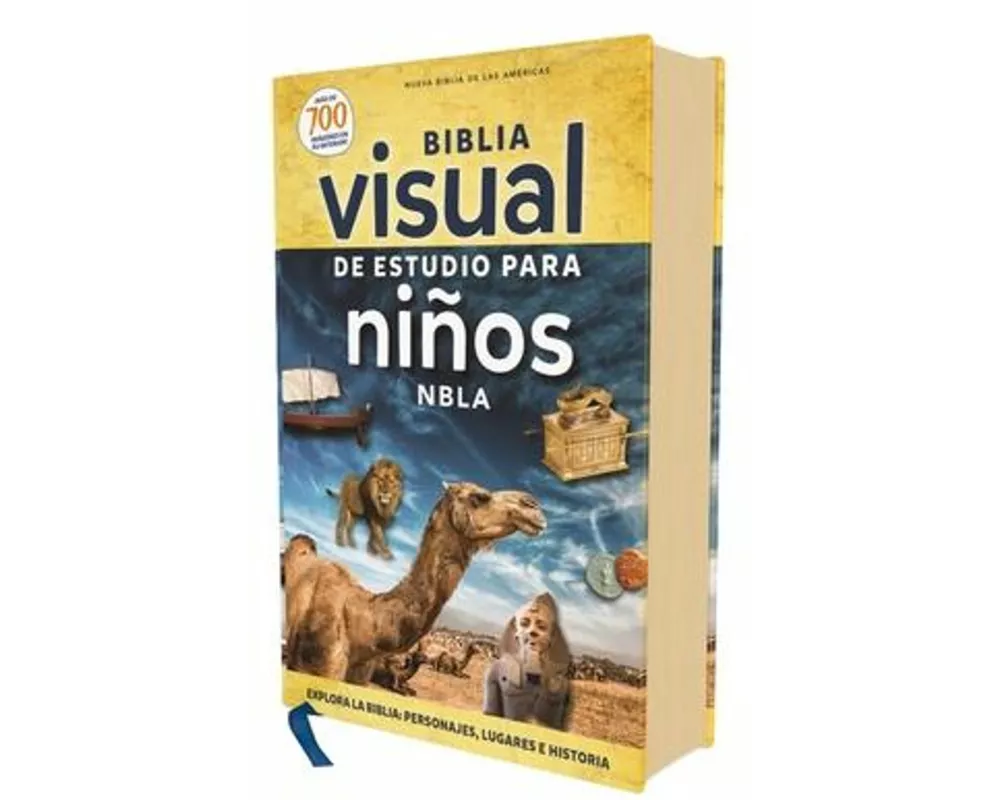 NBLA, Biblia visual de estudio para niños, Tapa dura, Interior a cuatro colores, Comfort Print