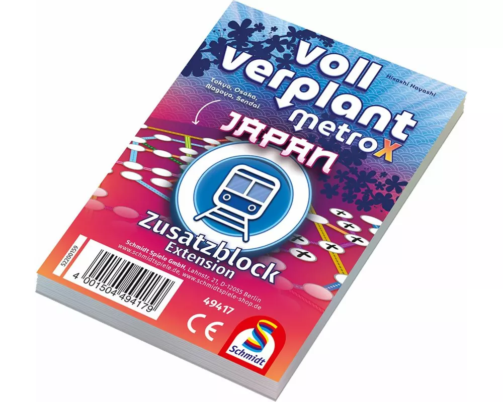 Voll verplant, Zusatzblock Japan