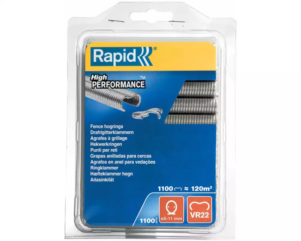 Rapid Ringklammern VR22 1100 Stück