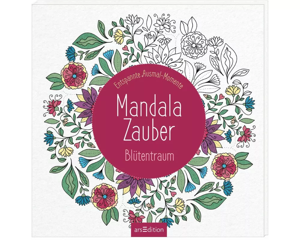 Mandala-Zauber – Blütentraum