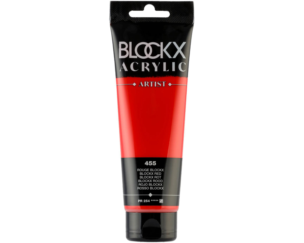 BLOCKX Acrylfarbe 120ml 60455BXC Blockx rot