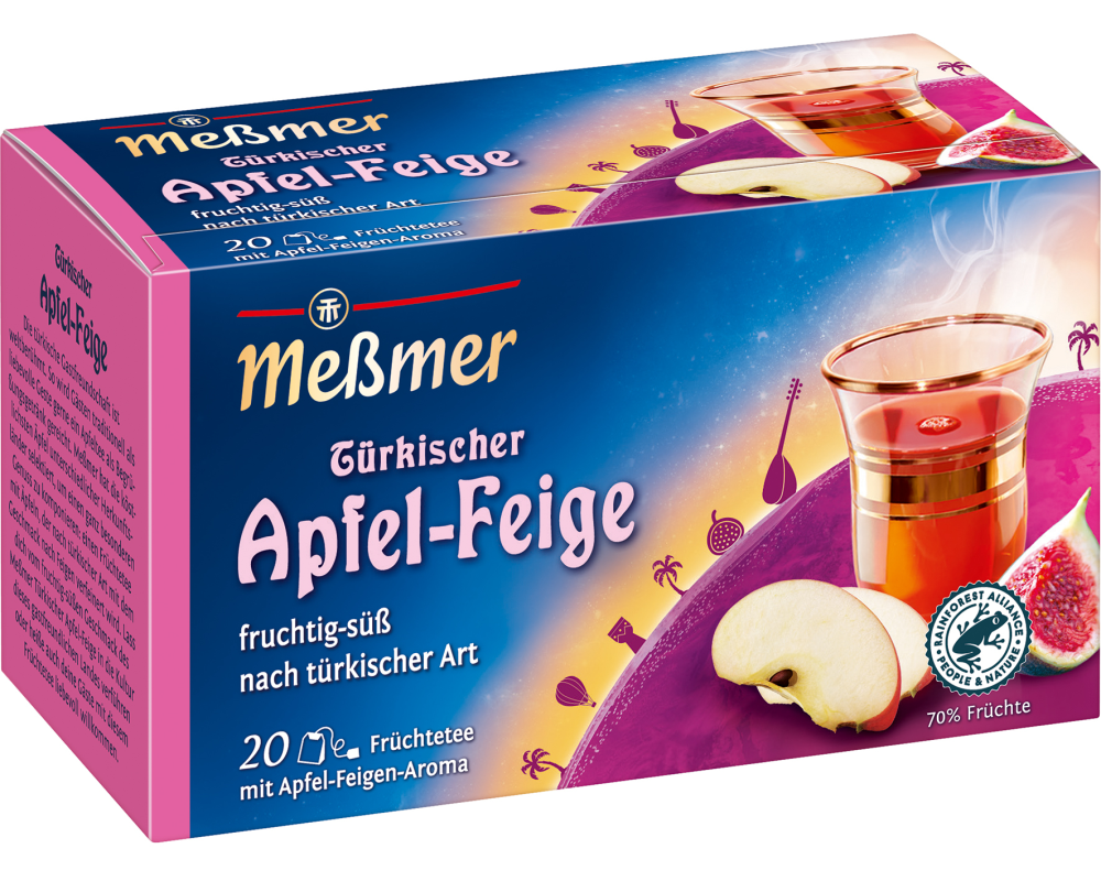 MESSMER Türkischer Apfel-Feige 10568400 Beutel 2.5g, 20 Stk.