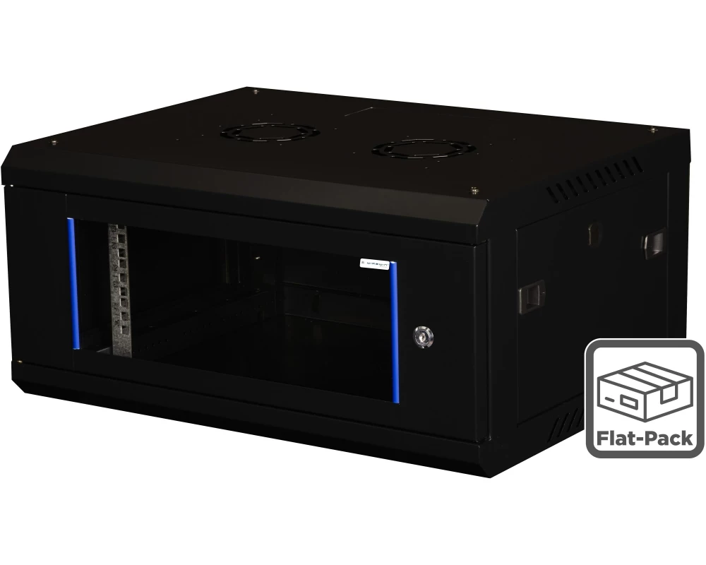 Wirewin Wandschrank 600X450X4U Pro 3rd Gen 19" / 4HE / Flat-Pack