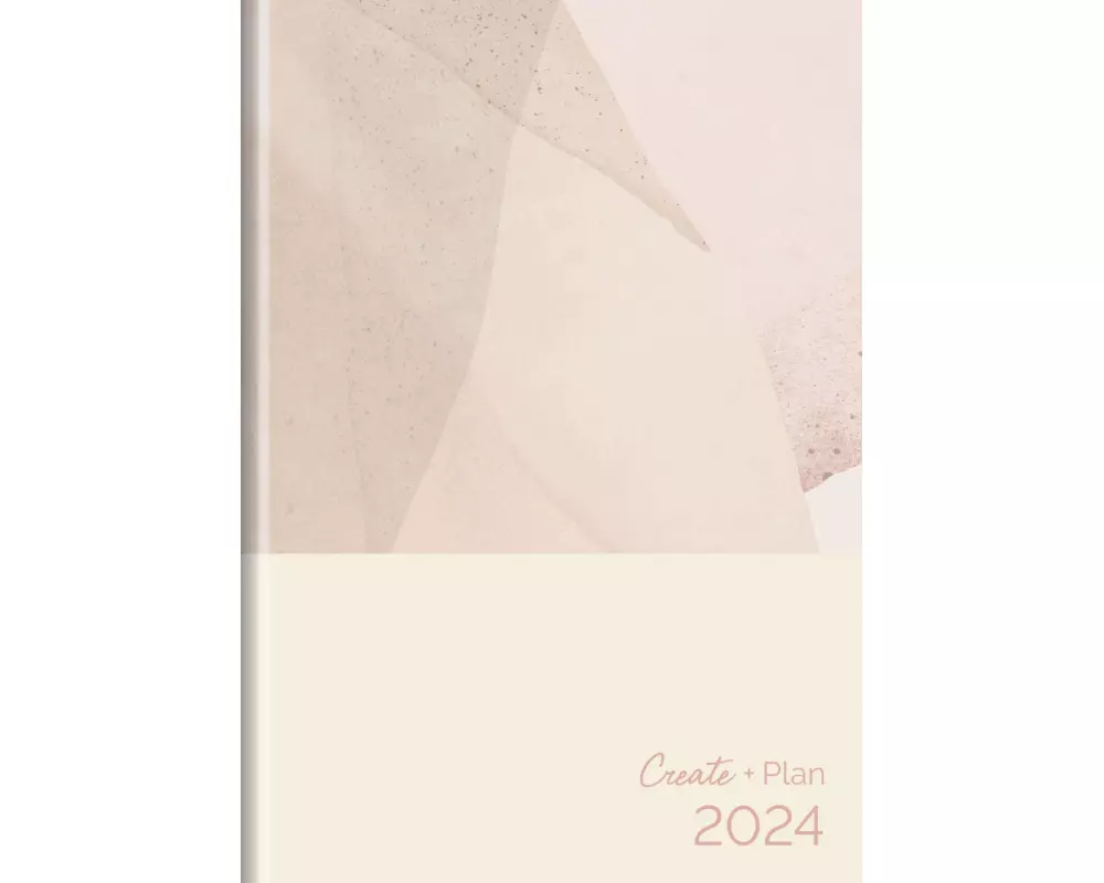 Buchkalender Create & Plan Abstract 2024
