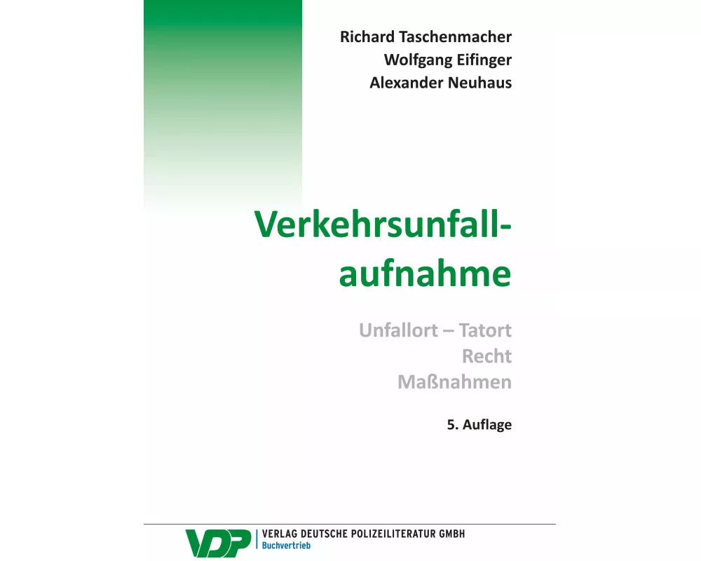 Verkehrsunfallaufnahme