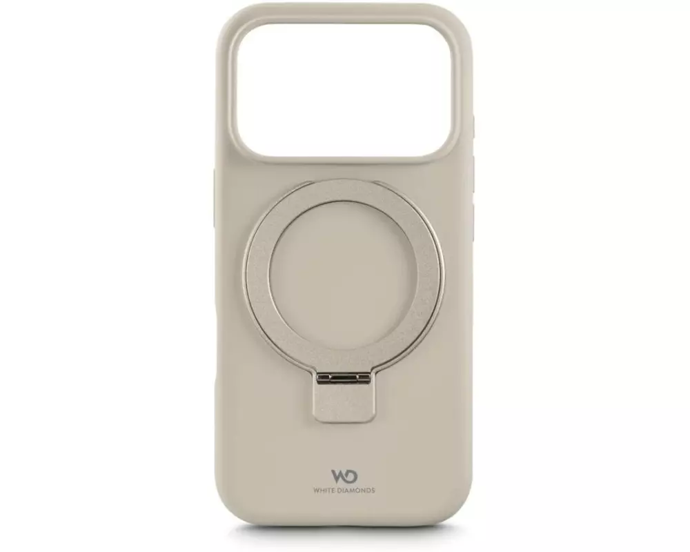 White Diamonds Back Cover Mag Urban Stand Case Sand für iPhone 17 Pro