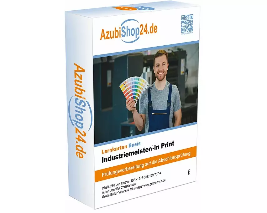AzubiShop24.de. Lernkarten Industriemeister Print