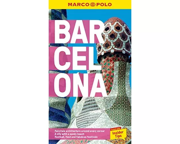 Barcelona Marco Polo Pocket Travel Guide - with pull out map