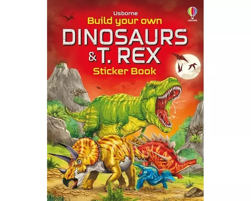 Build Your Own Dinosaurs and T. Rex Sticker Book