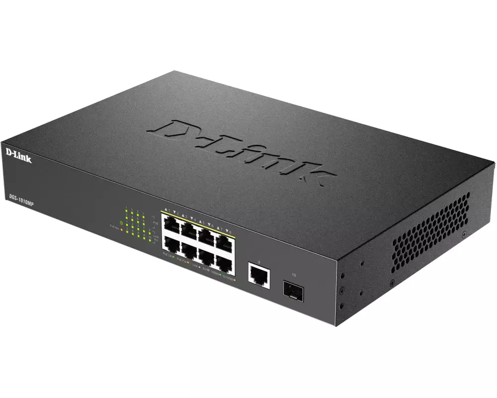 D-Link PoE+ Switch DGS-1010MP/E 10 Port