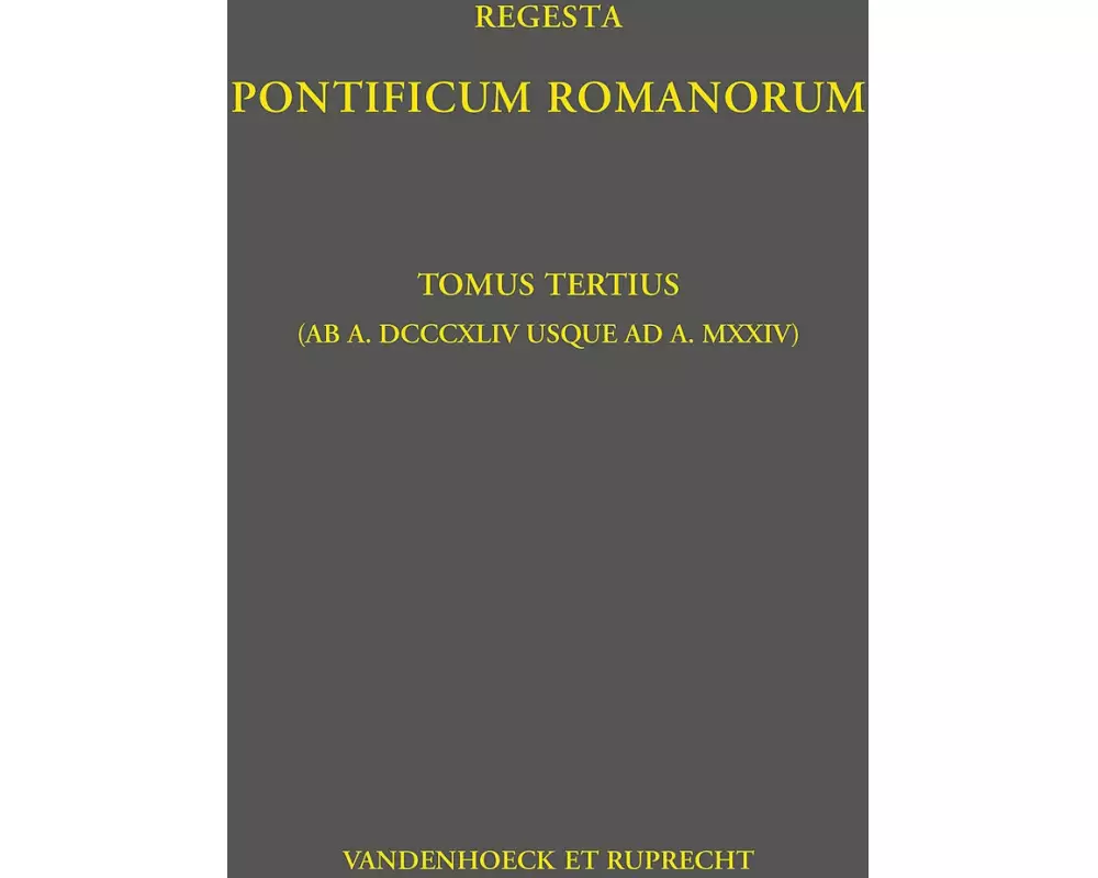 Regesta Pontificum Romanorum