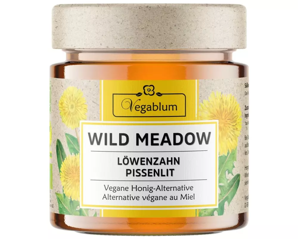 Vegablum Glas Honig Alternative Löwenzahn 225 g