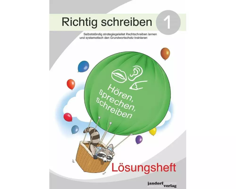 Richtig schreiben 1 (Lösungsheft)