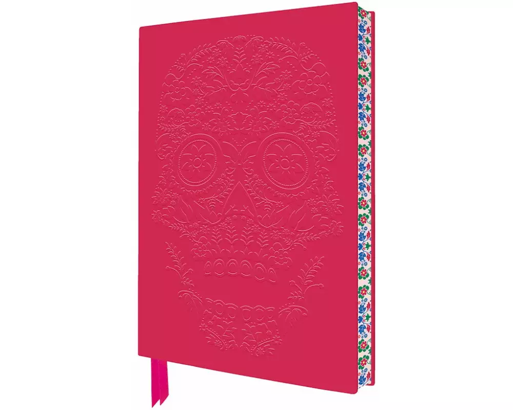 Flower Sugar Skull Artisan Art Notebook (Flame Tree Journals)