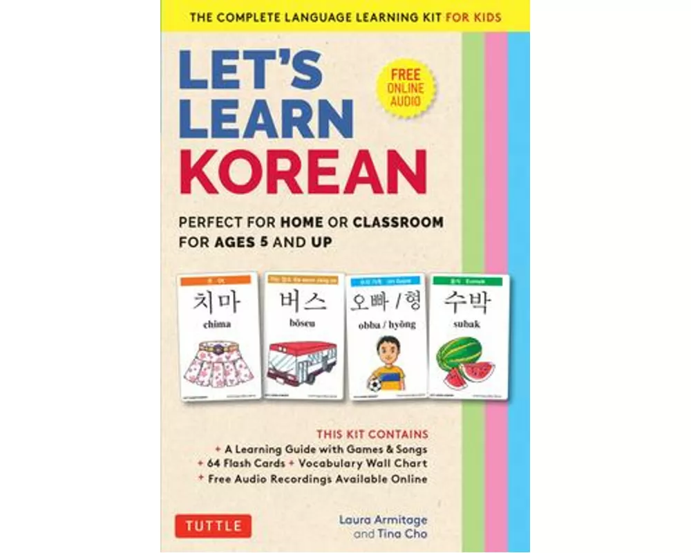 Let's Learn Korean Flash Card Kit