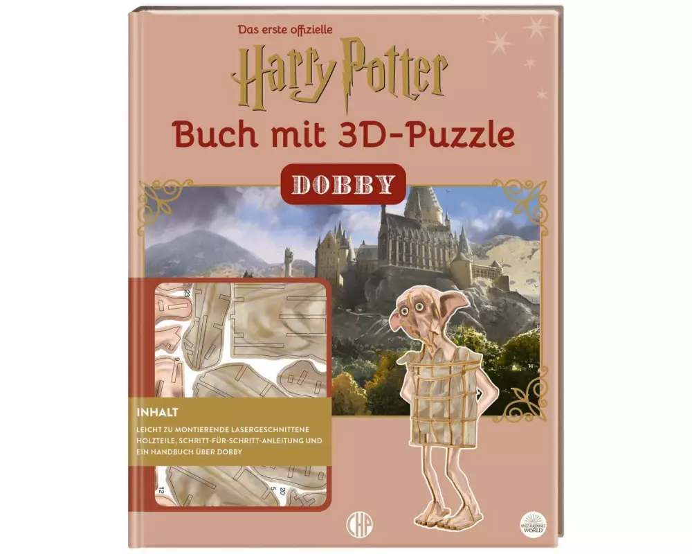 Harry Potter - Dobby - Das offizielle Buch mit 3D-Puzzle Fan-Art