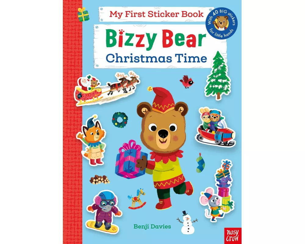 Bizzy Bear: My First Sticker Book: Christmas Time