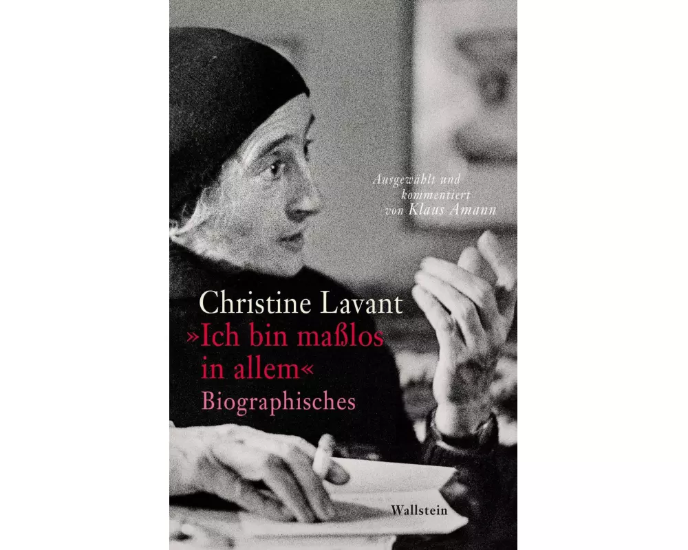 'Ich bin maßlos in allem'