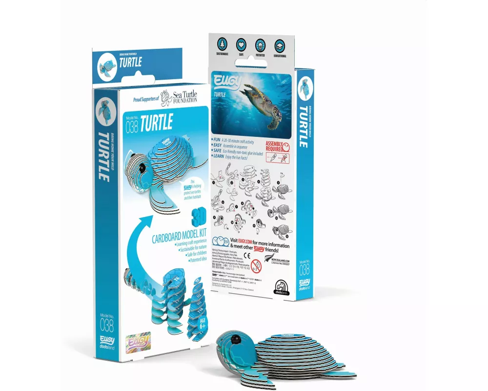 3D Bastelset Schildkröte
