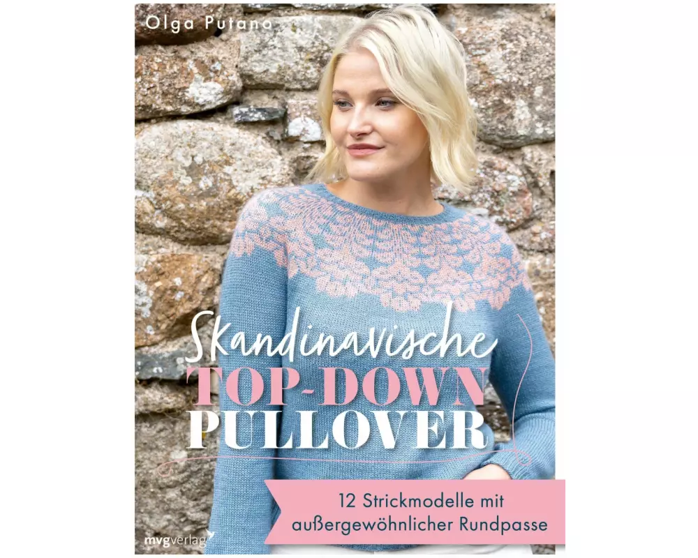 Skandinavische Top-down-Pullover