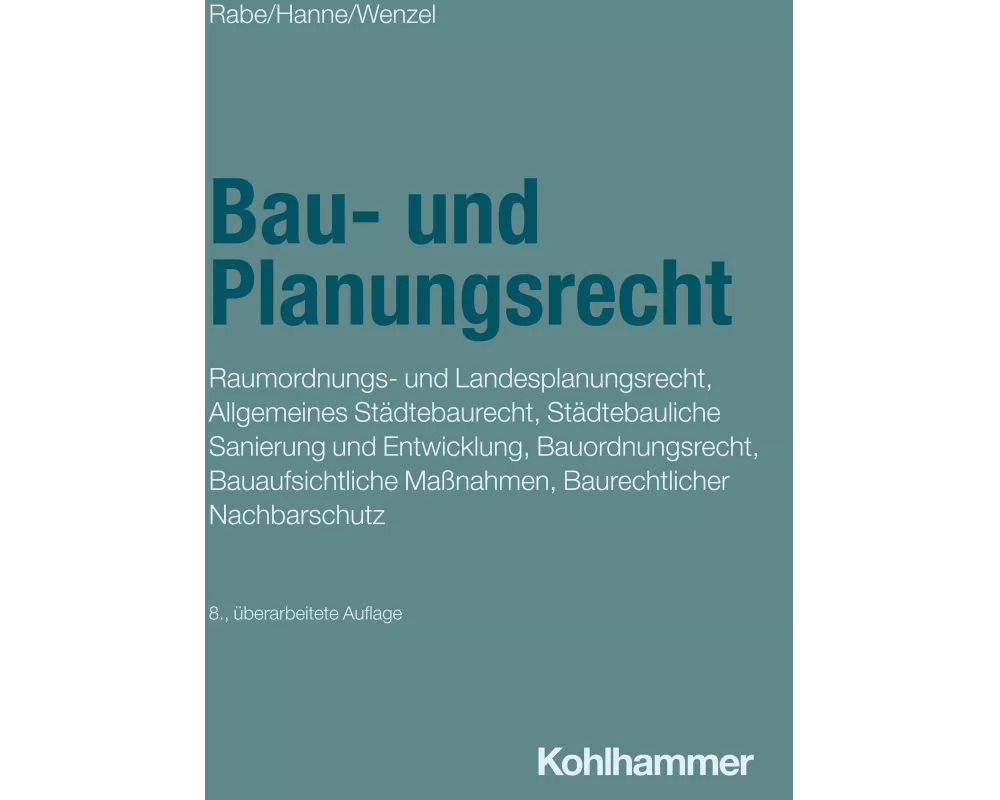 Bau- und Planungsrecht
