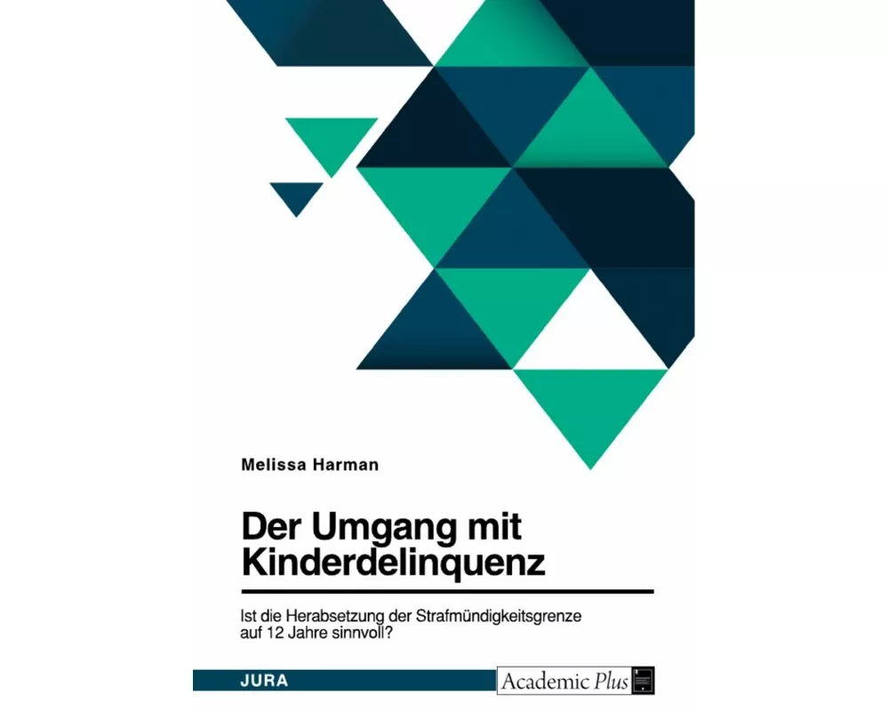 Die Diskussion um die Herabsetzung der Strafmündigkeitsgrenze auf 12 Jahre in Deutschland
