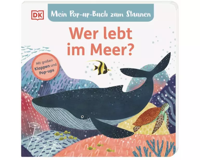 Mein Pop-up-Buch zum Staunen. Wer lebt im Meer?