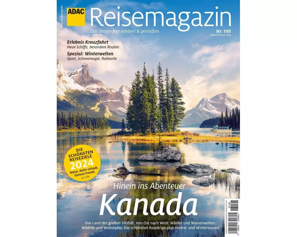 ADAC Reisemagazin mit Titelthema Kanada