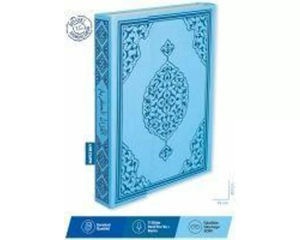 Bilgisayar Hatli Mavi Renk Hafiz Boy Kuran-i Kerim