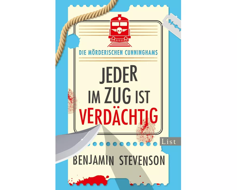 Die mörderischen Cunninghams. Jeder im Zug ist verdächtig (Die mörderischen Cunninghams 2)