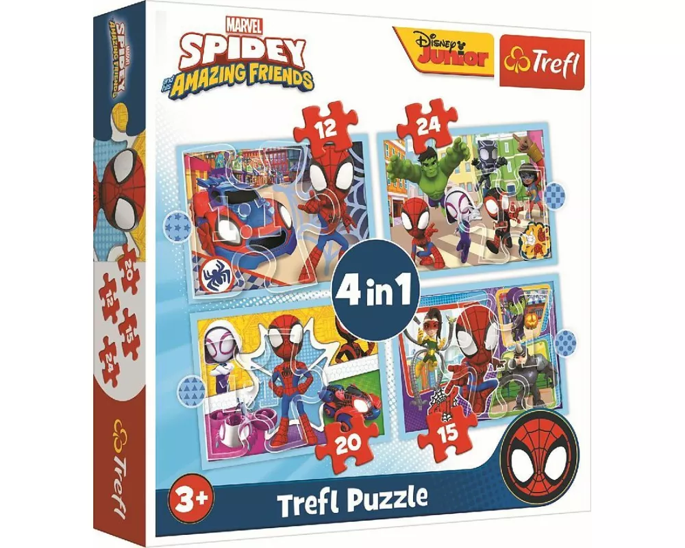 4 in 1 Puzzle - Marvel Spidey