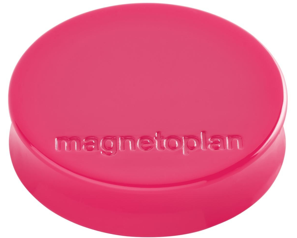 MAGNETOPLAN Magnet Ergo Medium 10 Stk. 1664018 pink 30mm