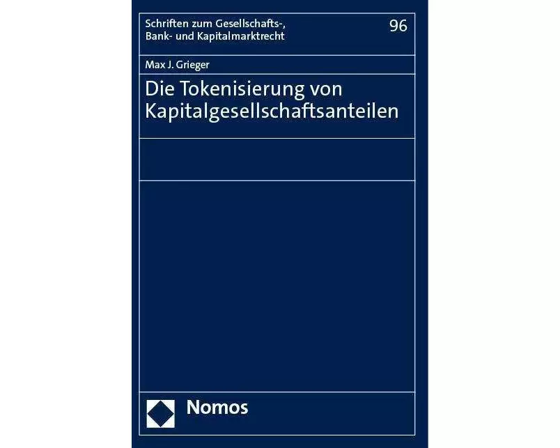 Die Tokenisierung von Kapitalgesellschaftsanteilen