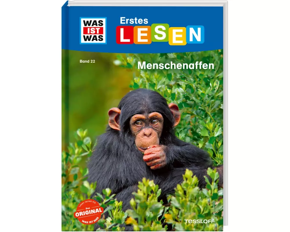 WAS IST WAS Erstes Lesen Band 22. Menschenaffen