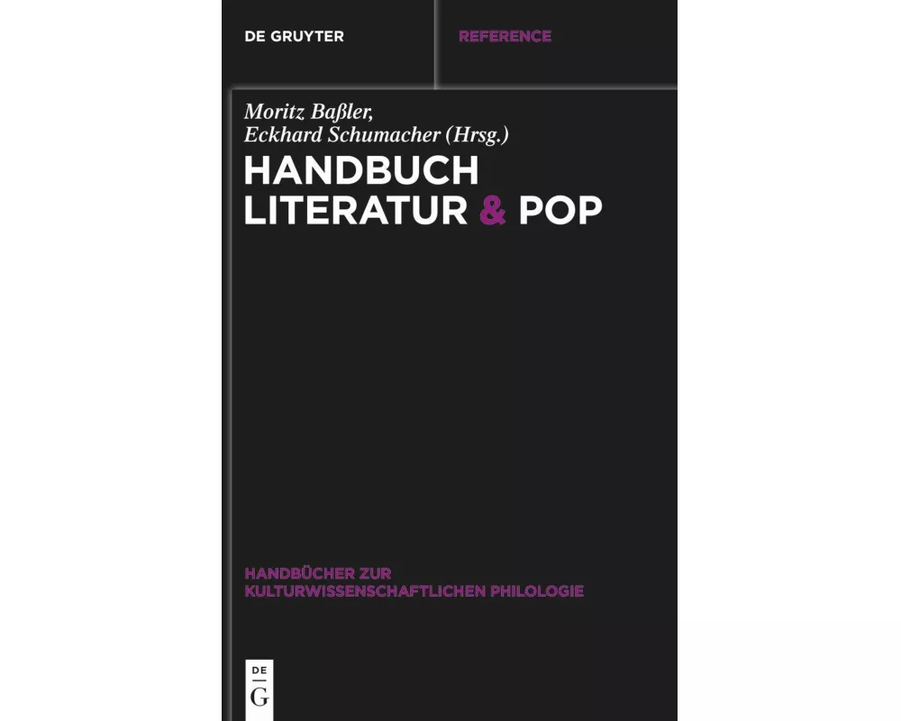 Handbuch Literatur & Pop