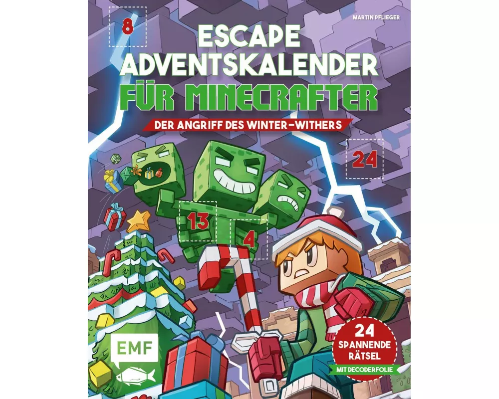 Escape-Adventskalender für Minecrafter: Der Angriff des Winter-Withers