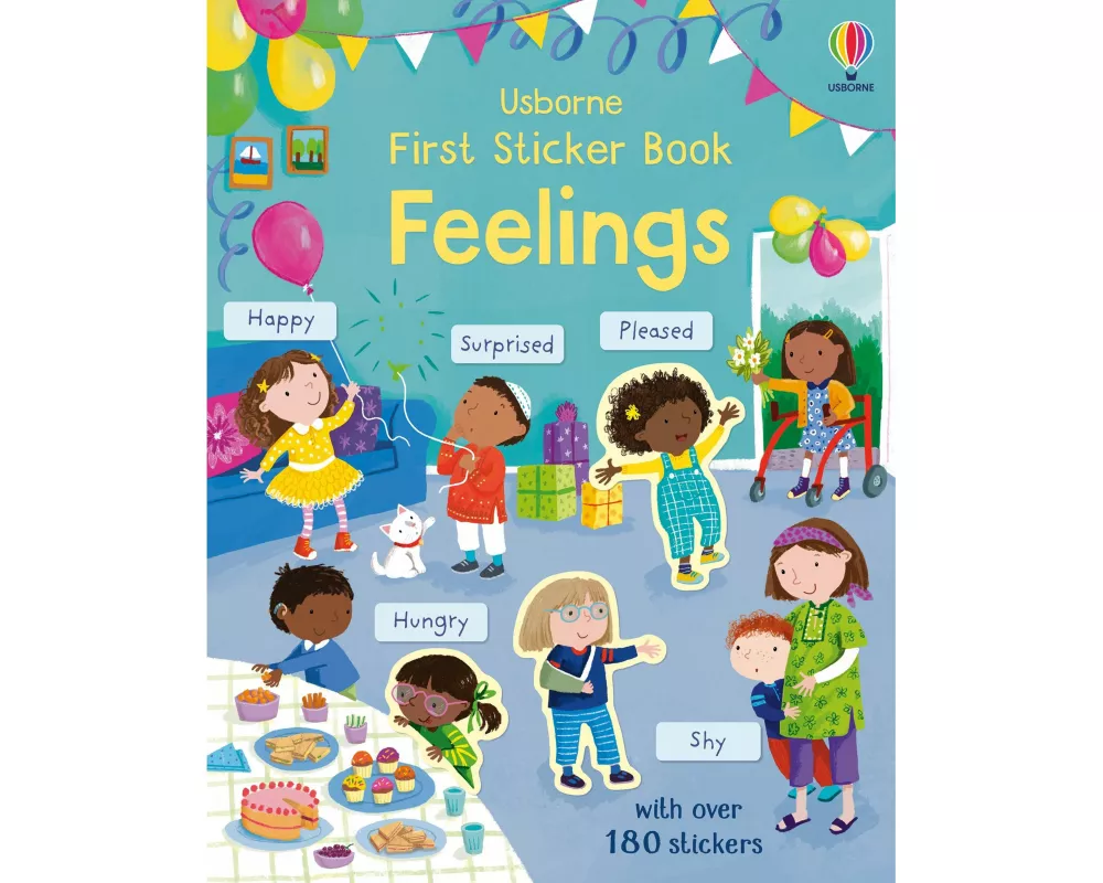First Sticker Book Feelings